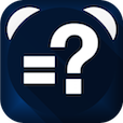 Mathe Alarm Clock – Black Edition icon