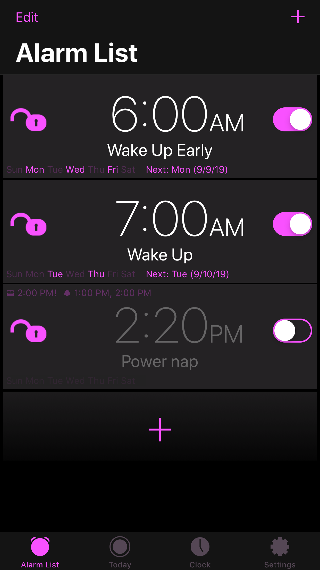 Mathe Alarm Clock FREE iPhone App