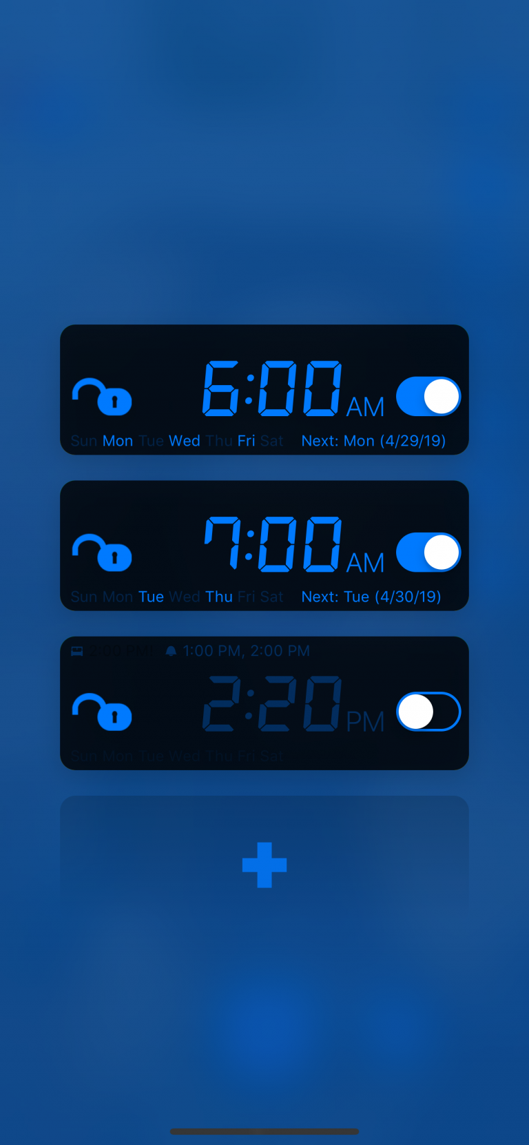 My Math Alarm Clock Tooltaps iPhone Apps